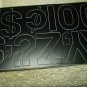 2" arial matte black vinyl letters, numbers & others over 300! tractor mailbox