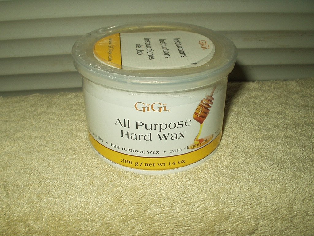 gigi professional all purpose hard wax hair removal sealed 14 oz #0332 for all skin & hair types