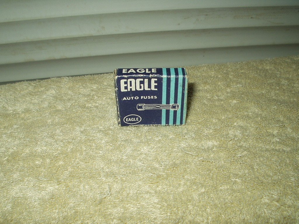 vintage eagle sfe-20 5 amp fuses lot of 3 each