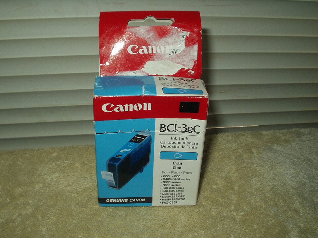 oem cannon BCI-3eC cyan sealed ink tank 13ml