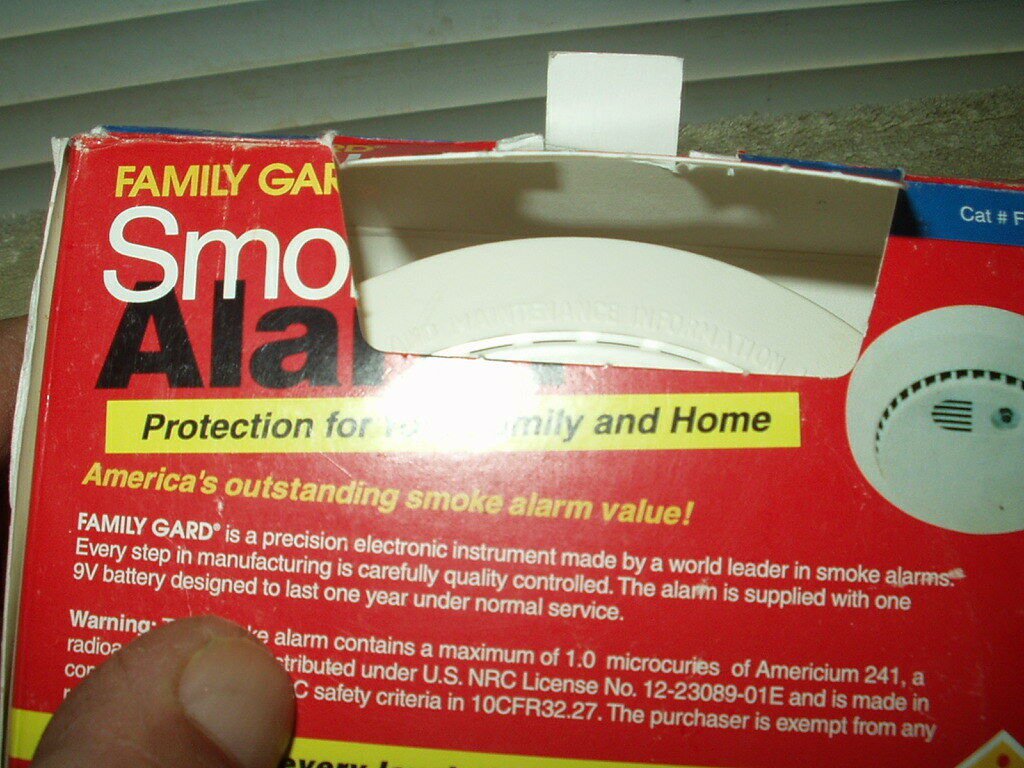 family gard smoke alarm fg888d in original box sealed spanish english
