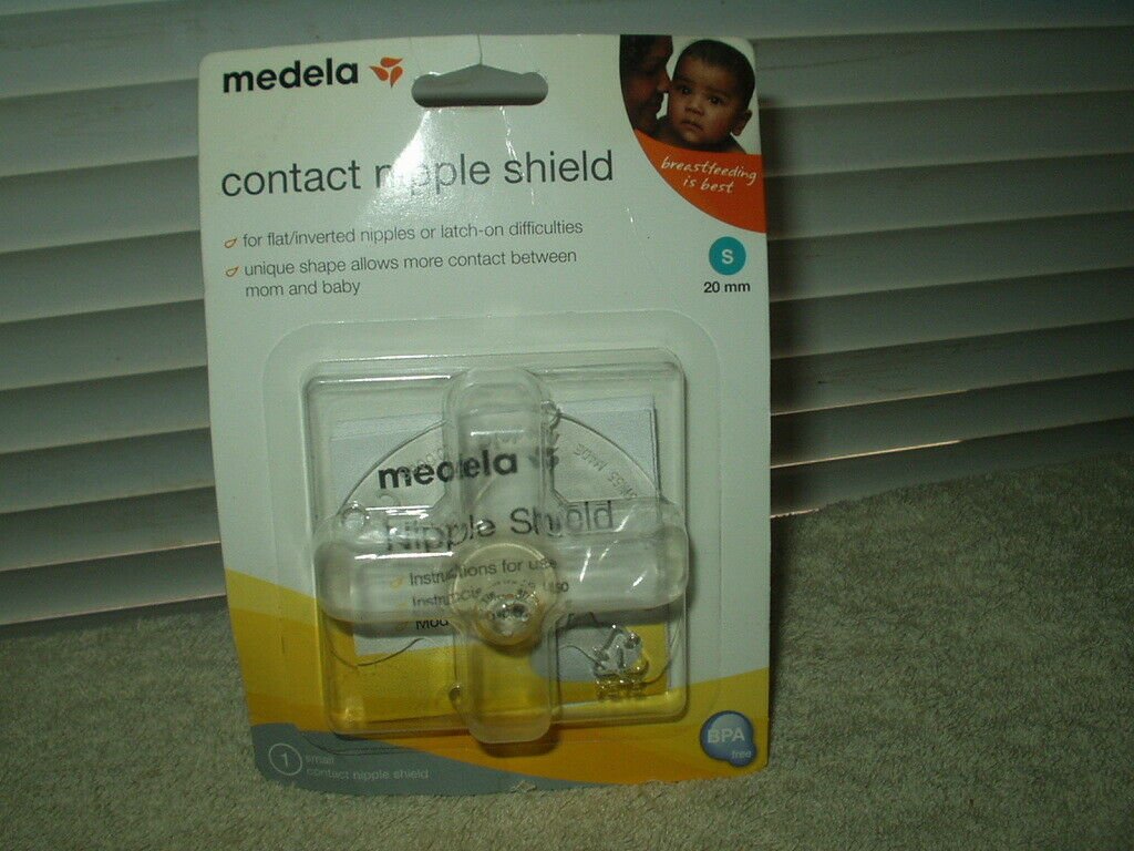 medela 20mm small clear contact nipple shield 1 each #67218