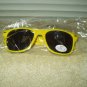 memorial hermann sunglasses yellow plastic w/ uv protection