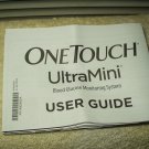 lifescan onetouch ultramini glucose monitor users guide only in english