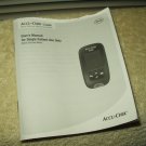 accu-chek guide users manual  only in english