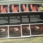 mary kay samples 4 sheets whipped berries lipstick mascara & black eye liner