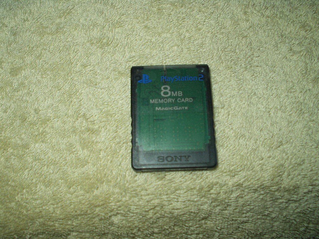 sony playstation 2 8mb memory card magic gate scph-10020