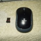 logitech wireless mouse w/ receiver # m185 p/n: 810-004208 gray & black