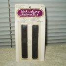 vtg hook & loop fastener tape brown j & p coats # 382 3/4" x 12" 100% nylon