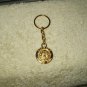 vtg giorgio of beverly hills keyring keychain goldtone