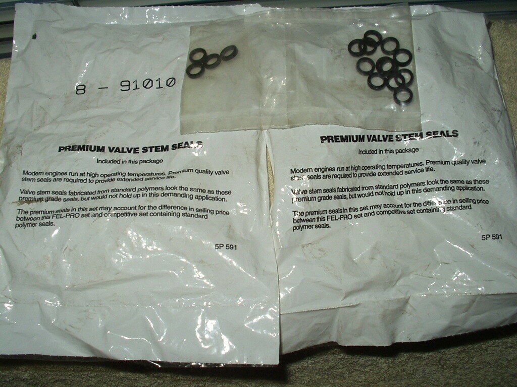 chevy small block valve stem seals 5p 591 from a felpro hs 7733pt15