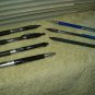 used pens (4) & mechanical pencils (3) sharpie papermate pentel signo bic lot 7