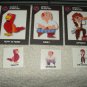 captain kit & the ready crew city of henderson emergency management lot of 7 cards & tattoos