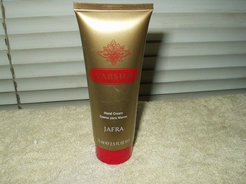 jafra varsha hand cream 2.5 oz tube discontinued rare item
