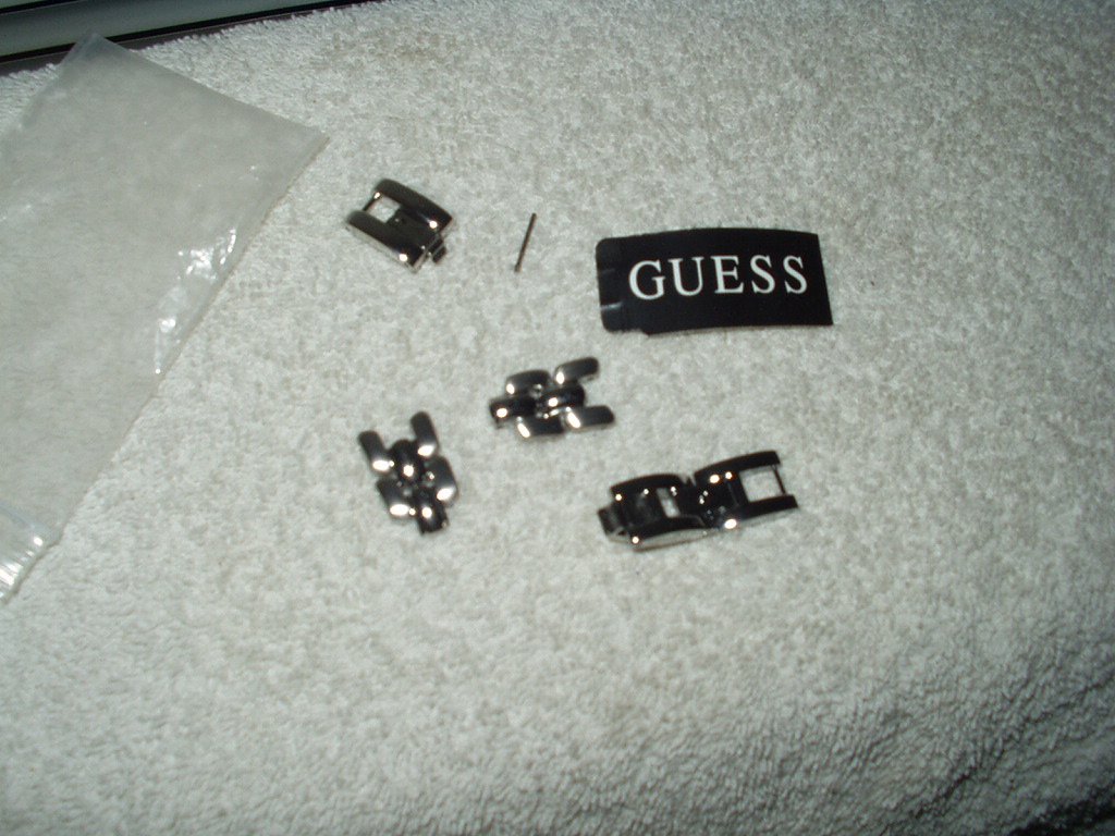 guess brand watch band parts #g75714l see pics