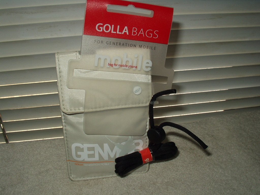 golla mobile phone bag wien g1201 light gray us shipper