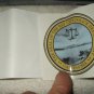 seal of the bay city california police department 4" round set of 2 full color