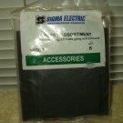 sigma electric # 14000 gasket assortment 2 ea single & double gang + 2 round