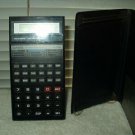 casio fx-250d scientific fraction pocket calculator w/ case & batteries
