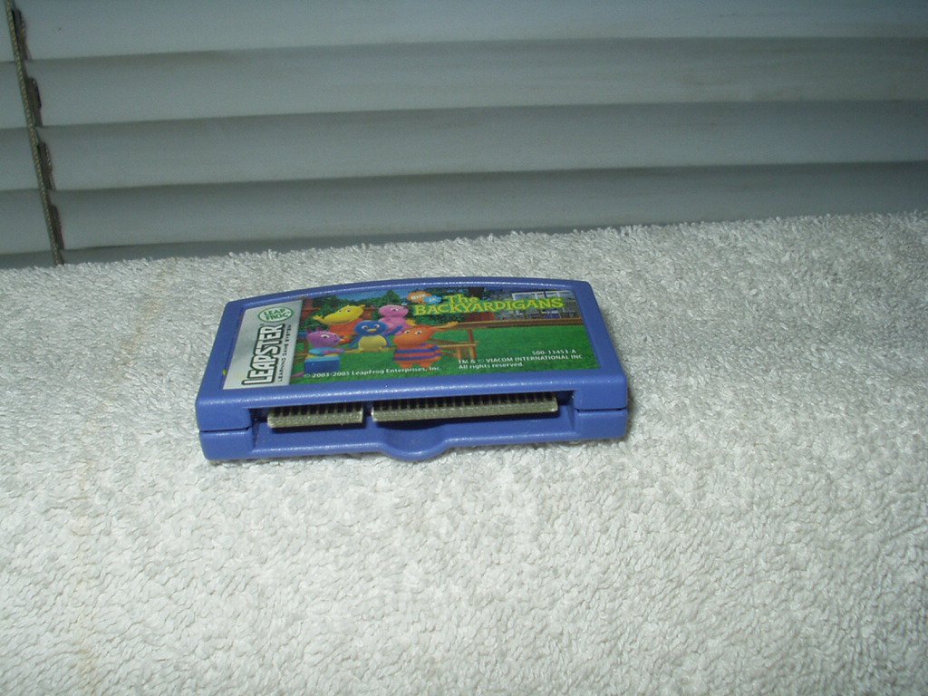 leapster leapfrog 2003-2005 the backyardigans #500-13453-A cartridge