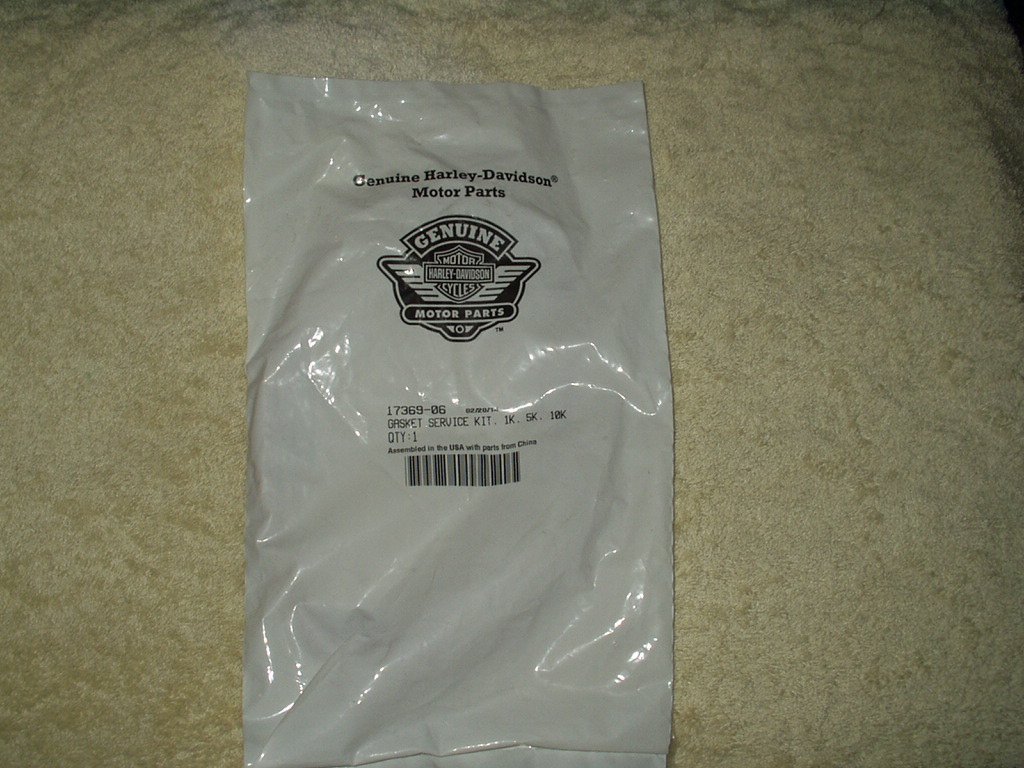 harley davidson gasket service kit 1736906 1k 5k 10k sealed