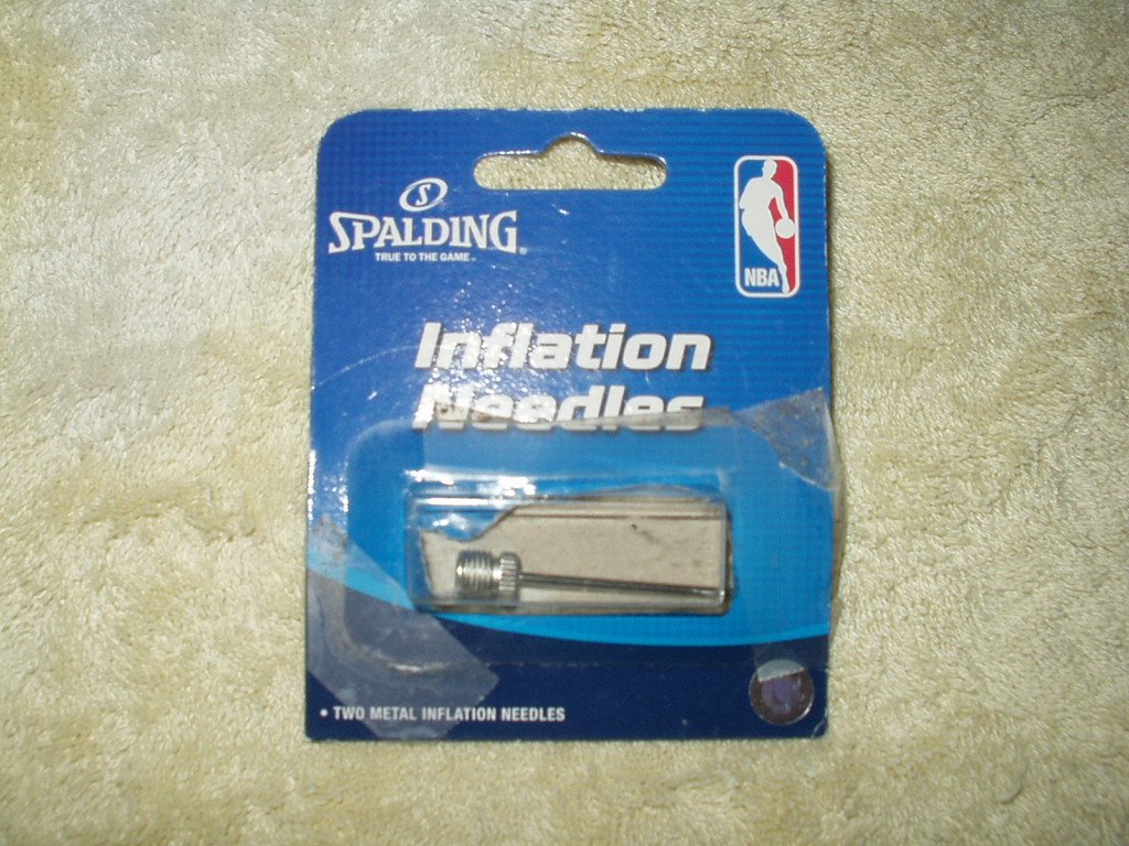 spalding inflation needle for basketball & like 1ea #8312sr