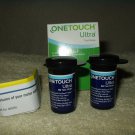one touch Onetouch Ultra blood Glucose Test Strips 1 unsealed box of 100 12/2022