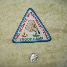 VTG GIRL SCOUTS OF NORTHEAST TEXAS TROOP CAMP PATCH IRON ON