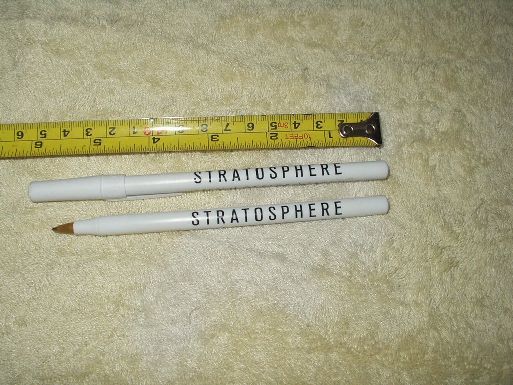 stratosphere las vegas nevada hotel casino set of 2 bic pens