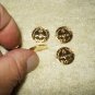 Recuerdo Matrimonial Gold Colored Coin Token Vatican Wedding Marriage lot of 4
