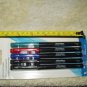 officemax permanent markers ultra fine assorted 5 ea 2-black a blue,red & green