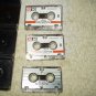 2 ea olympus mc-60 microcassette &1 ea sony brand 3 total w/ case
