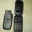 AT&T ZTE Z222 FLIP PHONE with battery parts or repair