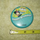 disneyland disney's happy birthday! pin pinback
