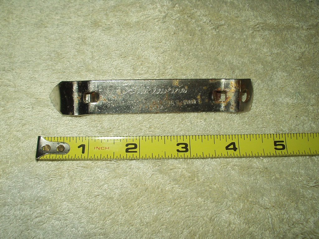 vtg collinsware collins brothers can & bottle opener