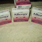 healthA2Z antihistamine allergy relief 6 boxes of 24 caplets 144 @ 25mg ea