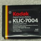 KODAK EASYSHARE BATTERY KLIC-7004 RECHARGEABLE LI-ION 3.6 VOLTS  MINIMUM 940MAH