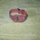 accutime girl power watch grl pwr rubbery pink band see thru face # kac5056cp