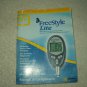 abbott freestyle lite glucose meter monitor "manual" only in english & spanish