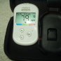 one touch verio flex glucose meter, holder & case