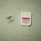 vtg colgate lightly waxed dental floss 12 yards out of box