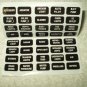 fuse box / panel labels 71 each auto truck rv pre-printed