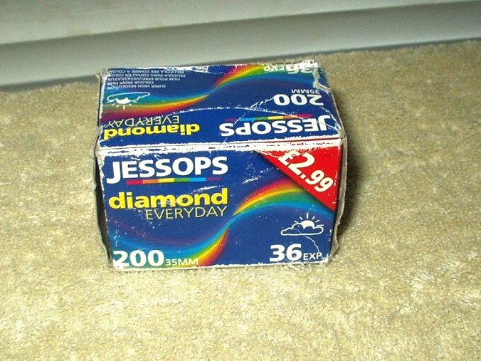 jessops 35 mm film 36 exp 200 iso unsealed in box diamond everyday version