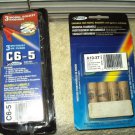estes 7918 c6-5 1 pack 3 single stage & 1511 a10-3t W/ 4 ea model rocket engines