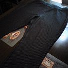 Only Necessities Women’s Black Pinstripe Slack – Plus Size