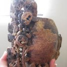 COLLECTIBLE  CHINESE  HAND CARVED SOAPSTONE JADE  FLOWER STATUE