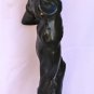 ANTIQUE BRONZE LADY STATUE