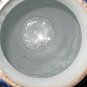 ANTIQUE CHINESE PORCELAIN LARGE BLUE AND WHITE VASE WITH SOLID BRONZE LID