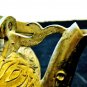 ANTIQUE PURE BRONZE HAND CARVED TEAPOT INDIA