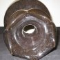 Antique Chinese Black Hand Drawing Pottery Vase, Pre. 18th Century,